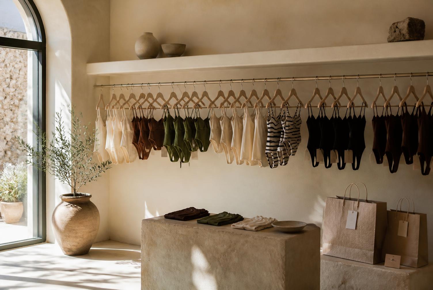 Canal de venta: Boutiques — marca de swimwear